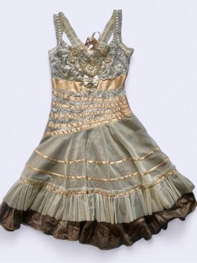 Rare Deadstock Bony Paris Silk Dress